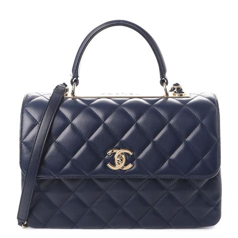 blue chanel purse|navy blue chanel purse.